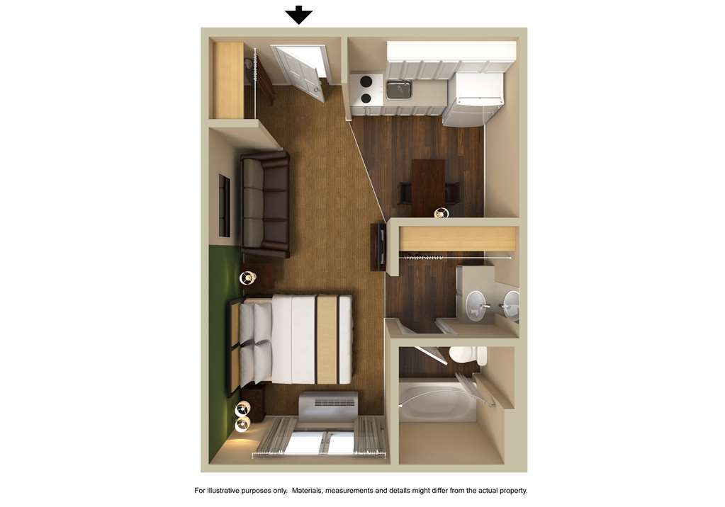 Extended Stay America Suites - Portland - הילסבורו חדר תמונה